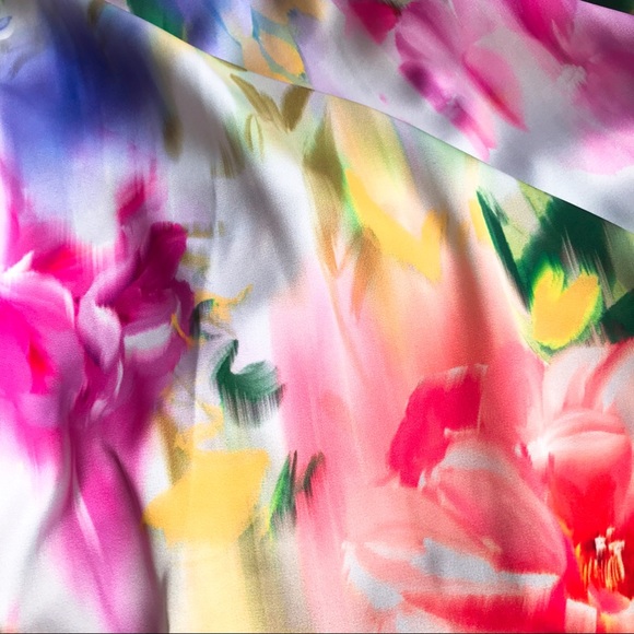 🌷 NICOLE MILLER NEW YORK MULTI FLORAL MAXI DRESS! - Picture 9 of 12